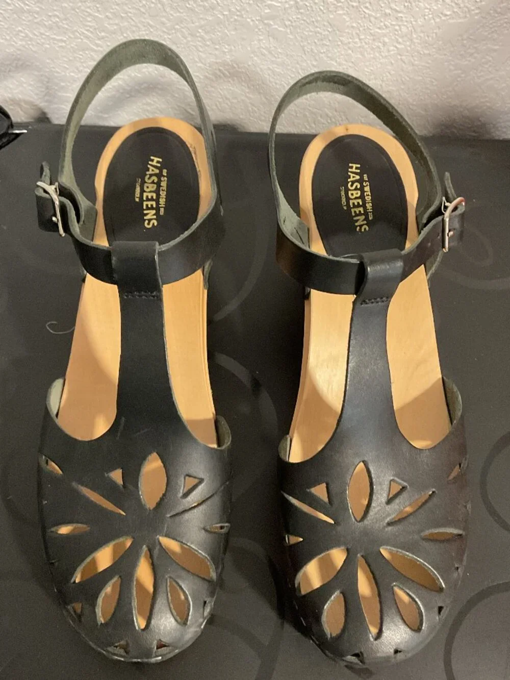New Swedish Hasbeens Lacy clog 40 - Picture 4 of 7
